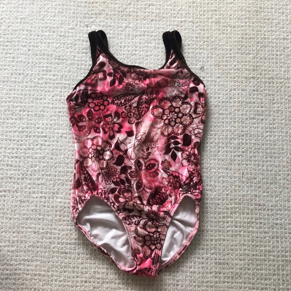 GK elite girls gymnastics leotard